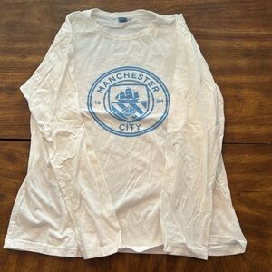 Manchester City White T-Shirt